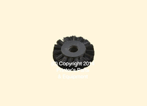 Feeder Brush Wheel 35mm x 8mm pin