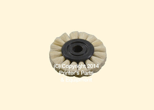 Feeder Brush Wheel 45mm x 6mm Soft_Printers_Parts_&_Equipment_USA