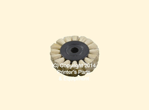 Feeder Brush Wheel 35mm x 6mm Soft_Printers_Parts_&_Equipment_USA