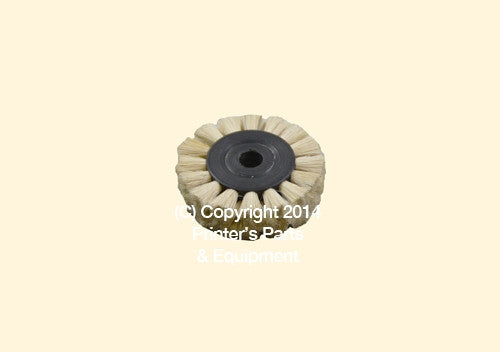 Feeder Brush Wheel 35mm x 5mm Soft_Printers_Parts_&_Equipment_USA