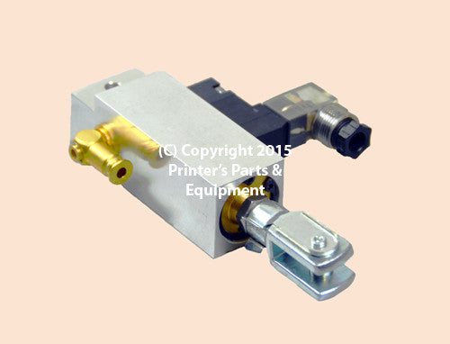 Cylinder Valve Unit D25 H For Heidelberg 92.184.1011/01_Printers_Parts_&_Equipment_USA