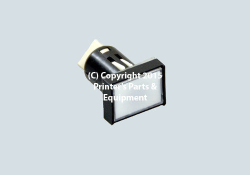 CPC Button For Heidelberg Console Rectangle HE-CPCBUTREC / HE-81-186-3815_Printers_Parts_&_Equipment_USA