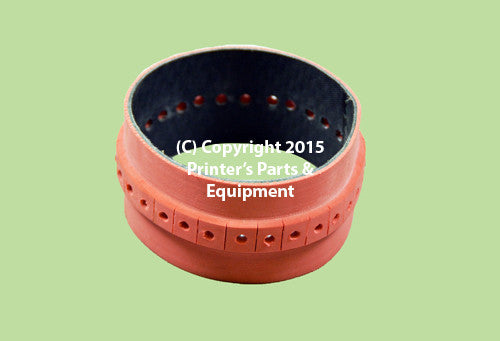 Slow Down Belt SM74 CD102 XL105 Pink Raised M2.015.357/01_Printers_Parts_&_Equipment_USA
