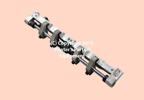 Gripper Bar Assembly TOK 4 Fingers Older Version HE-T00990 / 22.014.001_Printers_Parts_&_Equipment_USA