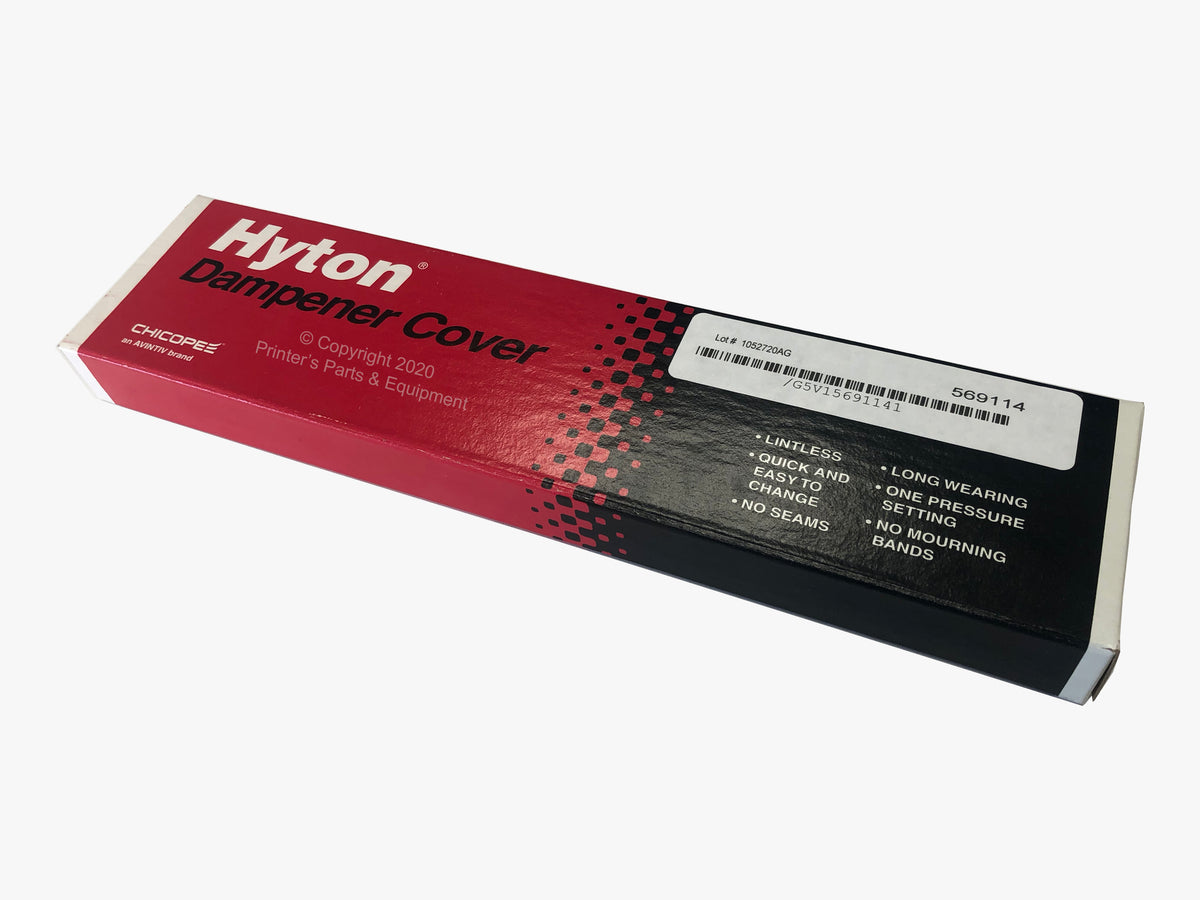 Hyton Dampener Cover for Multilith ATF Hamada ITEK Pack of 1 569114 / G5V15691141
