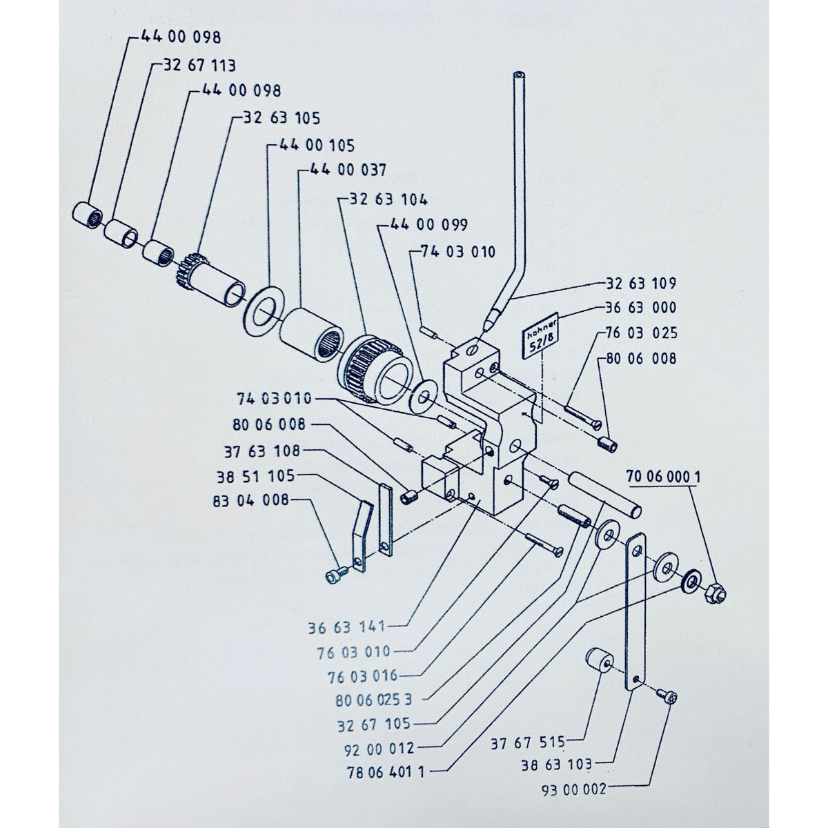 Drive Feed Wheel for Standard 52/8S Stitcher G20195