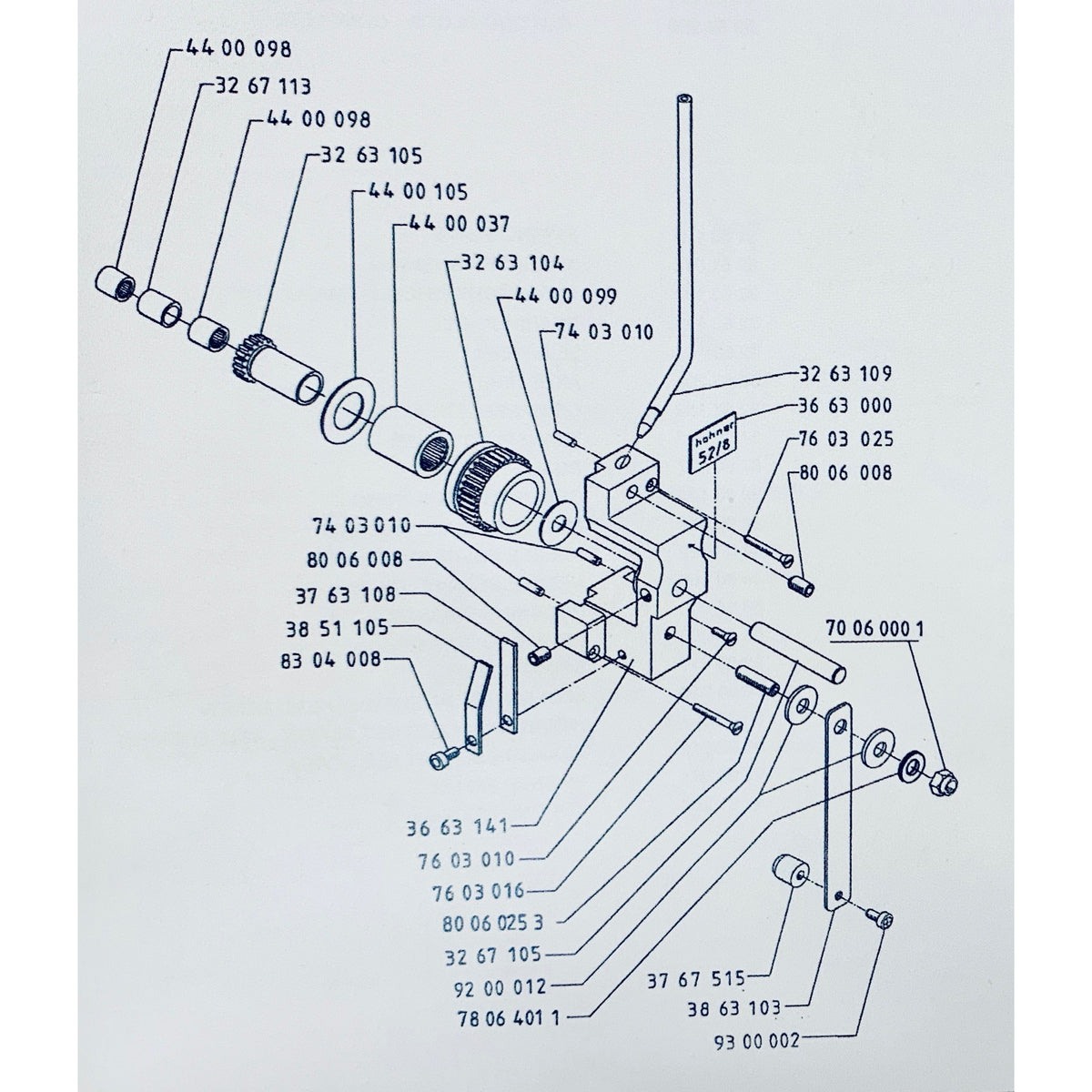 Drive Feed Wheel for Standard 52/8S Stitcher G20525