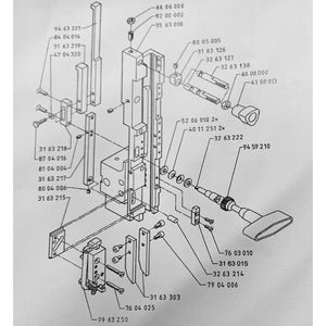 Drive Feed Wheel for Standard 52/8S Stitcher G20241_Printers_Parts_&_Equipment_USA