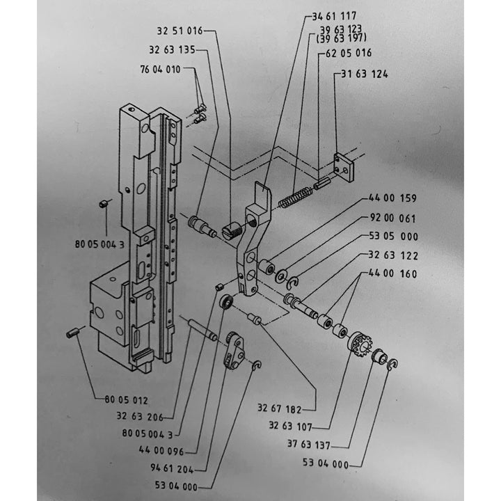 Drive Feed Wheel for Standard 52/8S Stitcher G50264