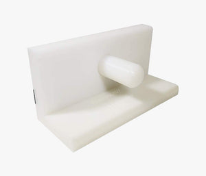 Standard 12 inch White Jogger Block 5 inch High 5x12 Paper Cutter Jogging Block_Printers_Parts_&_Equipment_USA