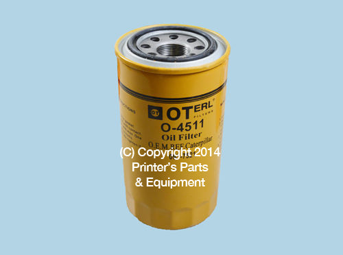 Oil Filter for Komori 170 x 92 x 26 K-04511 / 3Z0-2600-35I