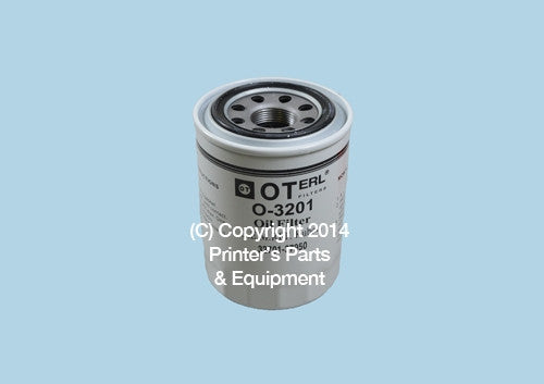 Oil Filter for Komori 130 X 92 X 26 K-O3201 / 3Z0-2600-34I