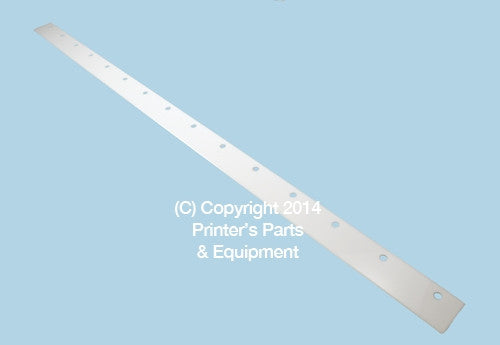 Washup Blade for Komori Lithrone 40 - 15 Holes K-5860_Printers_Parts_&_Equipment_USA