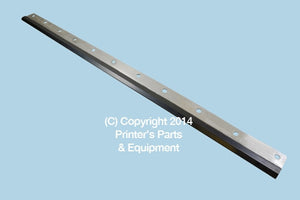 Washup Blade for Komori Lithrone 28/ Sprint 28 - 9 Holes K-5858_Printers_Parts_&_Equipment_USA