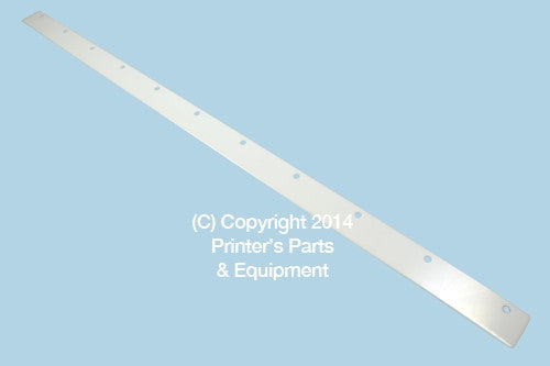 Wash Up Blade for Komori Lithrone S-29 - 11 Holes K-5871