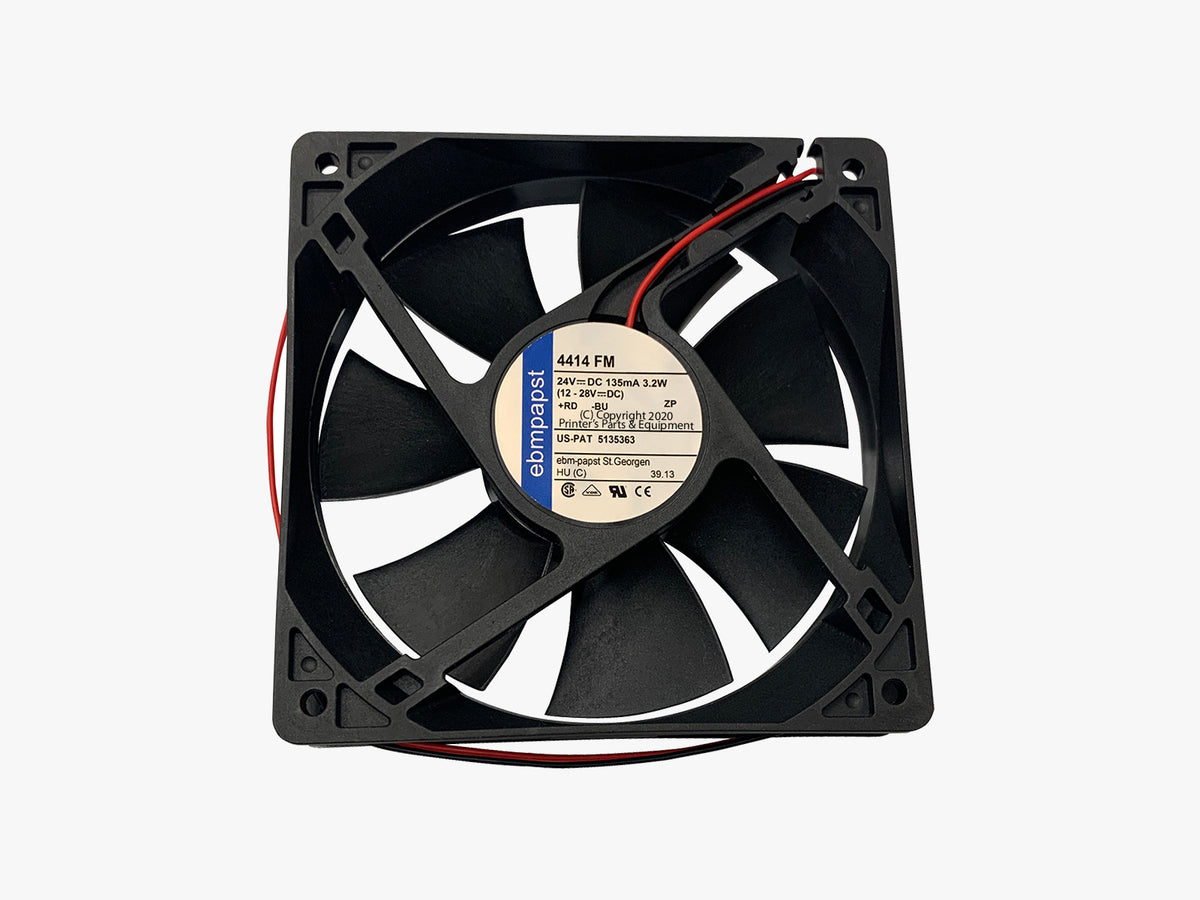 Komori Fan Papst Type 4414 FM 24V 135mA 3.2W 12-28V DC