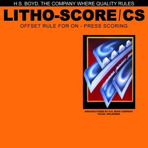 HS Boyd Litho-Score / CS 10-Foot Roll Center Series Rules_Printers_Parts_&_Equipment_USA