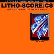 HS Boyd Litho-Score / CS 10-Foot Roll Center Series Rules_Printers_Parts_&_Equipment_USA