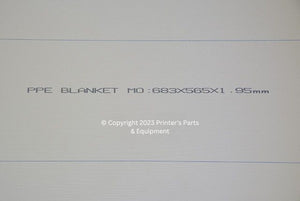Blanket for Heidelberg MO (22-1/4" x 26-7/8") Straight Cut_Printers_Parts_&_Equipment_USA