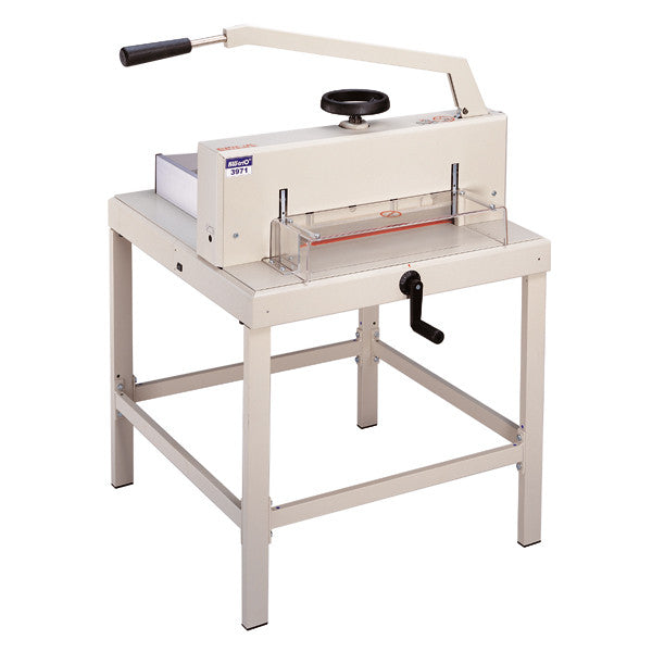 Guillotine Manual Paper Cutter 3971 Heavy Duty 18.7" Wide LED Cutting Guide