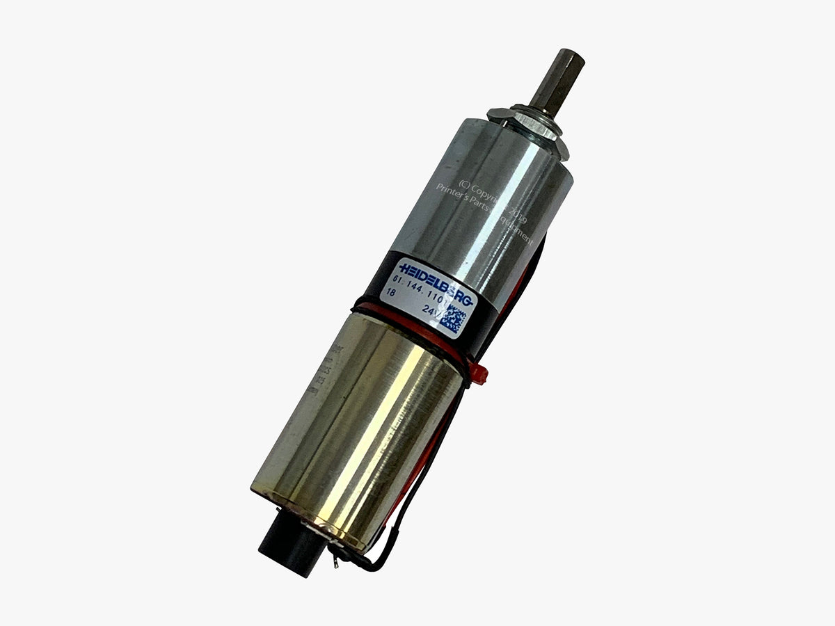MOTOR GEARED for Heidelberg 24V H12406 B HE-61-144-1101_Printers_Parts_&_Equipment_USA