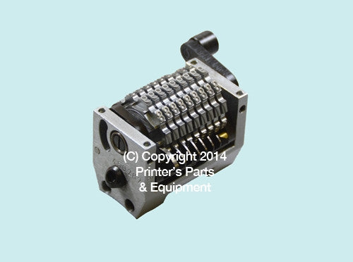 Numbering Machine 17in ATF/Davidson 9 Digits Straight Backward_Printers_Parts_&_Equipment_USA
