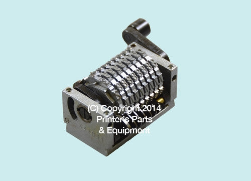 Numbering Machine 19in 9 Digits Straight Backward Flat Base_Printers_Parts_&_Equipment_USA