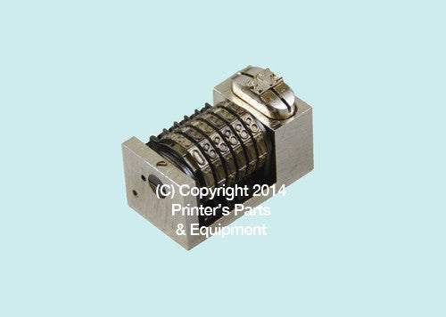 Numbering Machine 5/32 6 Digits Backward with No. SKIP 3_Printers_Parts_&_Equipment_USA