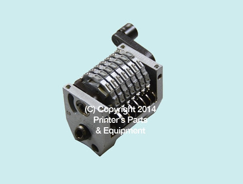 Numbering Machine 21.206in Abdick 7 Digits Straight Forward_Printers_Parts_&_Equipment_USA