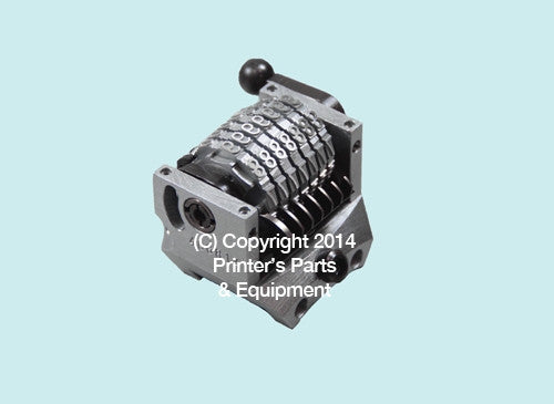 Numbering Machine 24.7in Adast 7 Digit Convex Backward_Printers_Parts_&_Equipment_USA