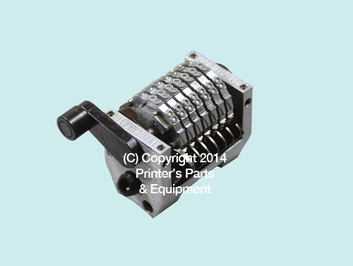 Numbering Machine GTO46/52 7 Digits SB with Arm Left Side Special