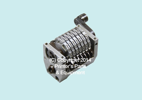 Numbering Machine 22.2633 GTO 46/52 QM/PM 7 Digits Straight Forward_Printers_Parts_&_Equipment_USA