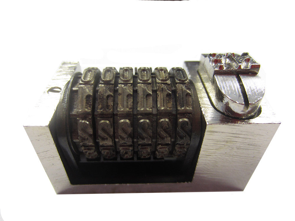 Numbering Machine 6 Digit Forward for Letterpress Heidelberg Windmill_Printers_Parts_&_Equipment_USA