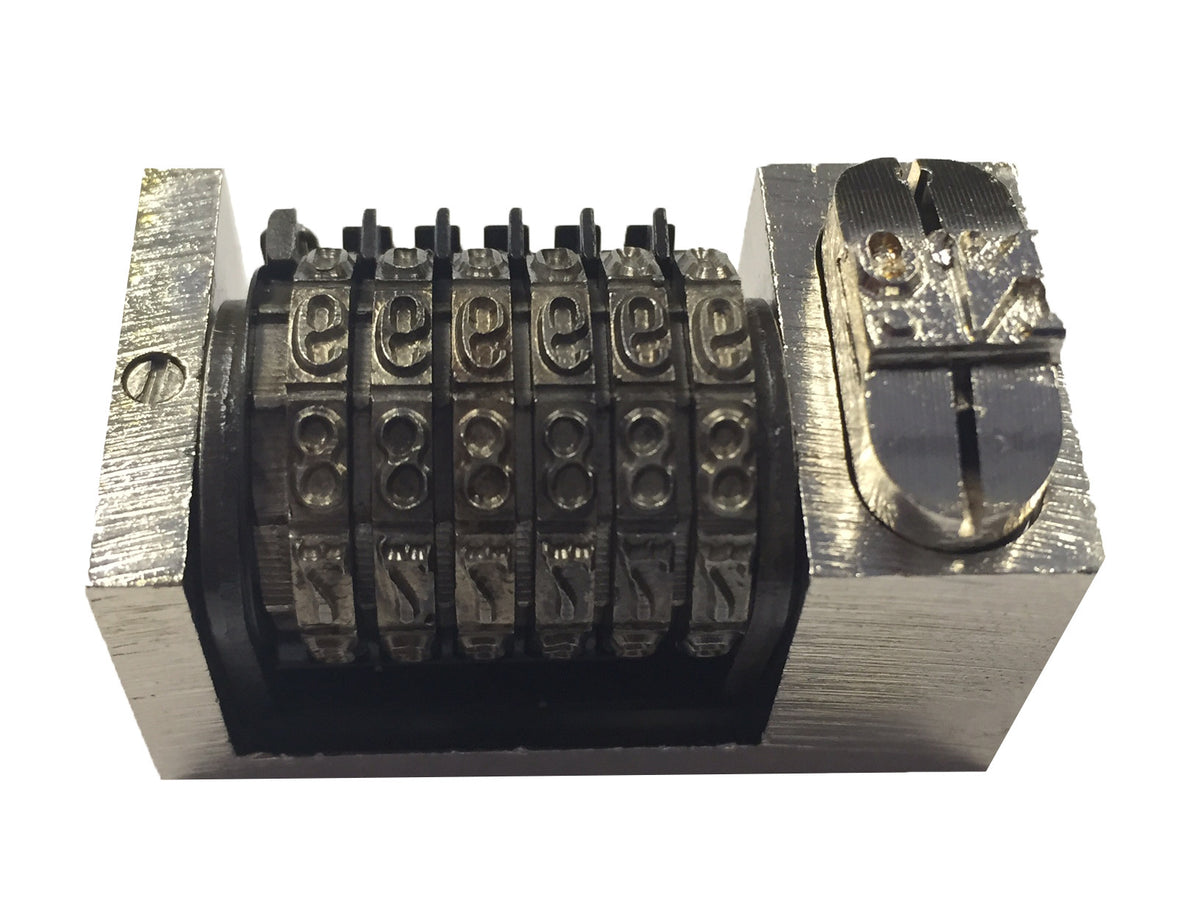 Numbering Machine 6 Digit Backward Heidelberg Letterpress Windmill_Printers_Parts_&_Equipment_USA
