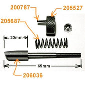 Load image into Gallery viewer, Latch Pin Assembly for Polar Cutter False Clamp, 206036_Printers_Parts_&amp;_Equipment_USA
