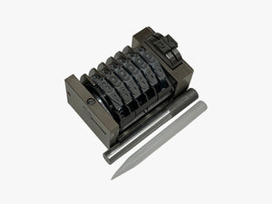 Numbering Machine Leibinger Model 122, 6 Wheel, 5.6 mm Backward Gothic Engraving 22800-00079 Typo_Printers_Parts_&_Equipment_USA