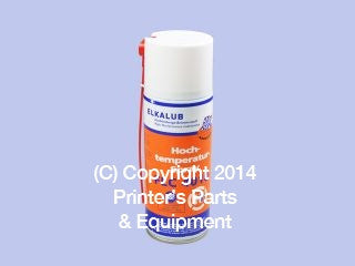 ELKALUB FLC 4010 H1 High Tem­pe­ra­ture Oil Spray 400ml Aerosol Can_Printers_Parts_&_Equipment_USA