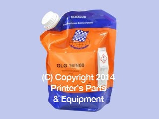 Elkalub Special Semi-Liquid Grease PPE-GLG16N00_Printers_Parts_&_Equipment_USA