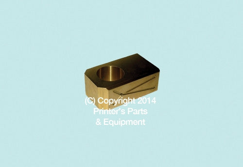Sliding Bronze Gib Block for Polar Paper Cutters 209100, PPEBB102_Printers_Parts_&_Equipment_USA