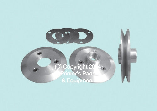 Polar Cutter Pump Pulley Assembly 014187 and 014188 PPESP188_Printers_Parts_&_Equipment_USA