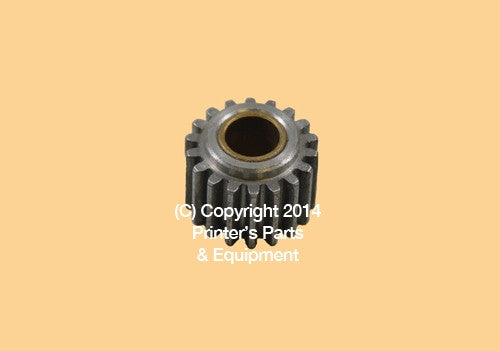 Drive Gear Ink Idler Night Latch STEEL For AB Dick All Models A-76386S / PPE-36457_Printers_Parts_&_Equipment_USA