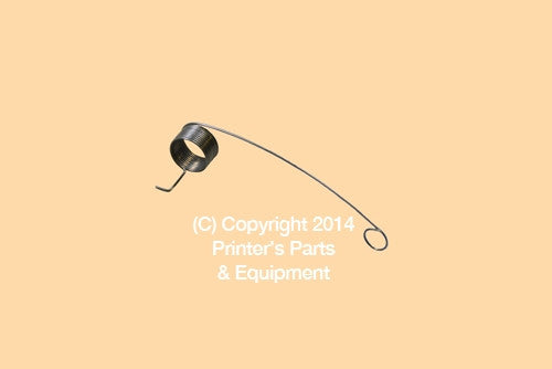 Spring for Muller Martini Sewing Machine_Printers_Parts_&_Equipment_USA