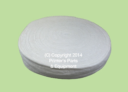 Dampening Cover White for GTO46/52, MO & K-Series