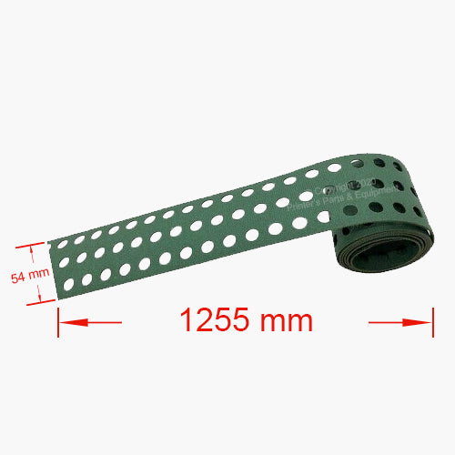 Feeder Belt for Heidelberg SM 74 Perforated L1255mm X W54mm M2.020.017