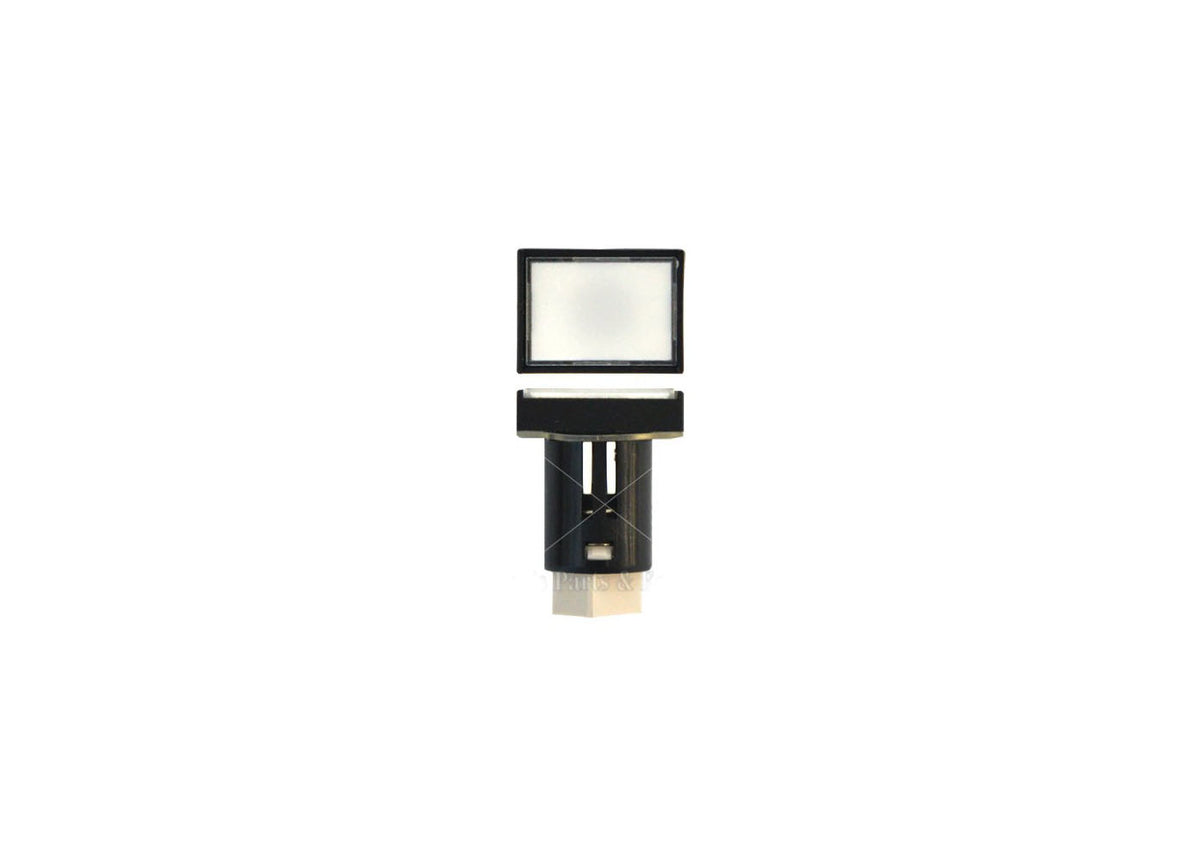 White Push Button (Rectangle) For Heidelberg HE-CPCBUTREC_Printers_Parts_&_Equipment_USA