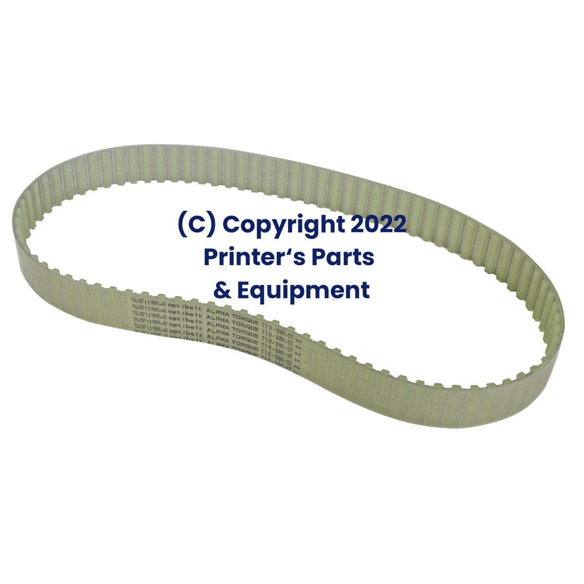 BELT 32 T10 x 880 Toothed / Timing for MO Alcolor System / 00.580.1529