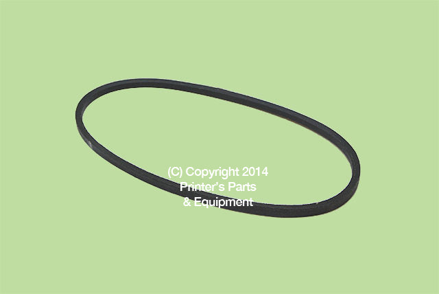 V Belt for Polar 78 (Z 26.5 10 x 670 Li / 693 Ld EL) (13062016 8) (ZA3.203589)_Printers_Parts_&_Equipment_USA