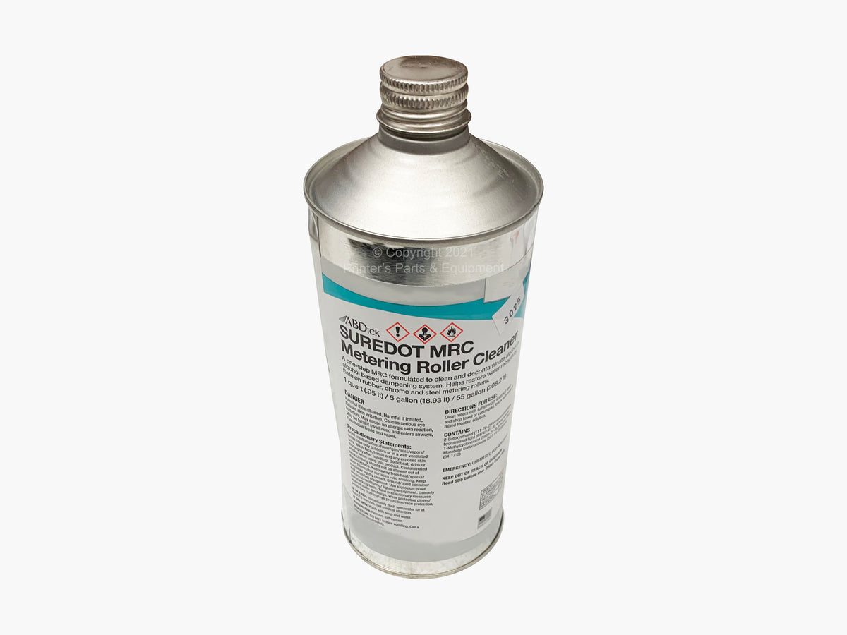 ABDICK SUREDOT Metering Roller Cleaner MRC (Quart) 41249 Roller Maintenance_Printers_Parts_&_Equipment_USA