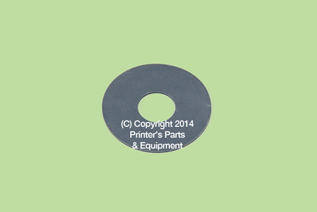 Flat Rubber Suction Disc (38 x 13 x 0.8 mm) For Heidelberg HE-66-028-402_Printers_Parts_&_Equipment_USA