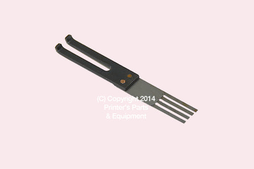 Sheet Separator Slotted (Fork Type) (Hard) for SM, S & M Series (HE-90119)_Printers_Parts_&_Equipment_USA